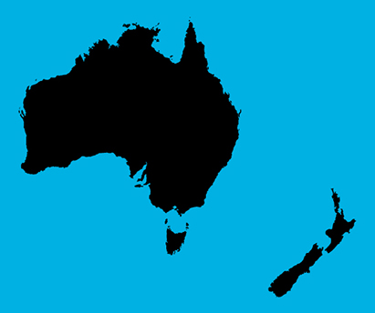 Australia, and New Zealand