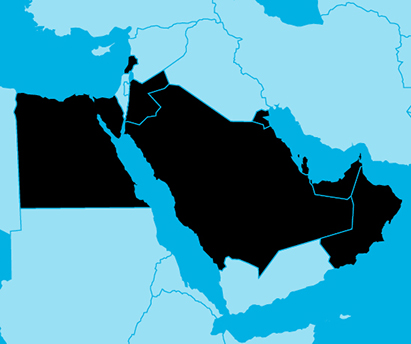Middle East, Egypt, and Gulf