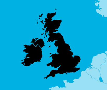 United Kingdom, and Ireland