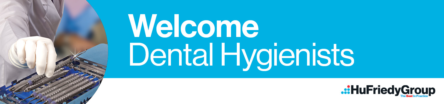 DSO hygienist examining a patient's teeth