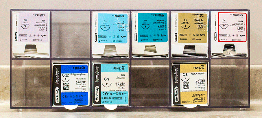 The perma sharp sutures series