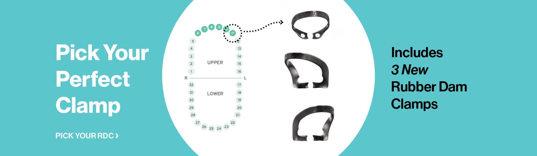 Pick your prefect rubber dam clamp